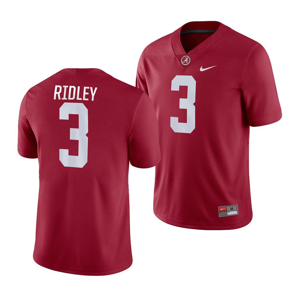 Men's Alabama Crimson Tide Calvin Ridley #3 Game Crimson Nike NCAA College Football Jersey